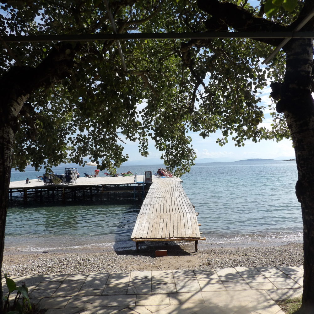 Dassia Beach, Beachfront